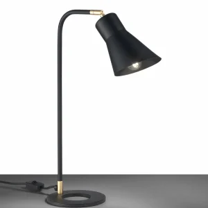 Store Metallux Lampe à poser Conico, noire/dorée