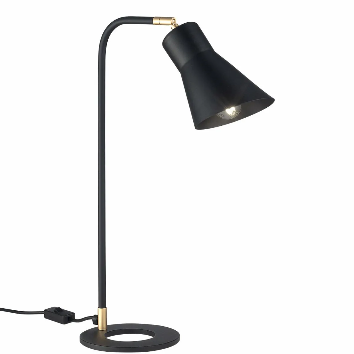 lampe__poser_conico_noiredore_1.webp Store Metallux Lampe à poser Conico, noire/dorée