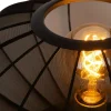 Shop Lucide Lampe à poser Corina, noir, Ø 40 cm, E27