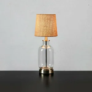 Store Markslöjd Lampe à poser Costero, transparent/nature, 43 cm