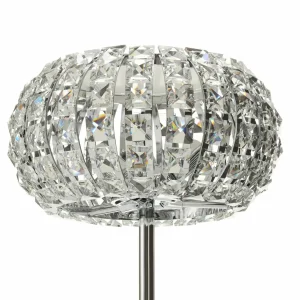 Clearance Schuller Valencia Lampe à poser DIAMOND dotée de cristaux, 24 cm