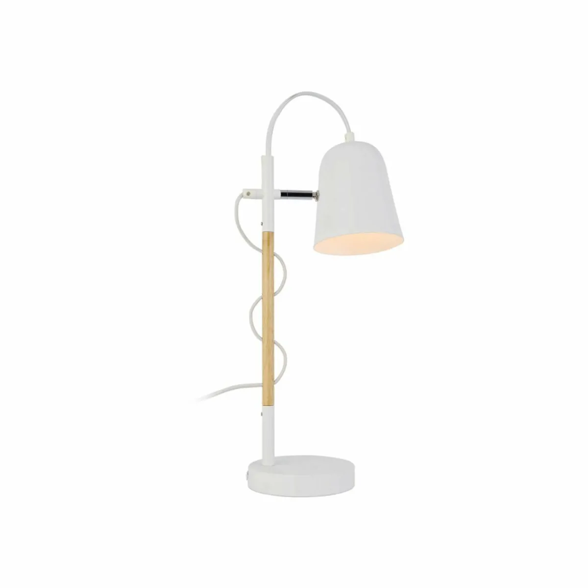 lampe__poser_eddie_en_acier_et_bois_blanche_0.webp New Viokef Lampe à poser Eddie en acier et bois, blanche