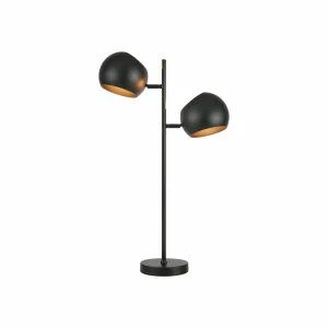 Cheap Markslöjd Lampe à poser Edgar, à 2 lampes, noire