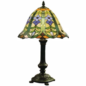 Store Clayre&Eef Lampe à poser Eleanor style Tiffany