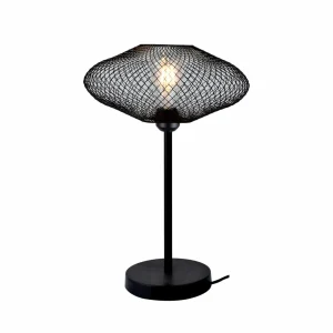 Fashion Viokef Lampe à poser Electra avec abat-jour cage