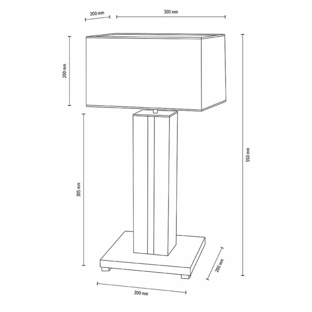 lampe__poser_elegance_dim_placage_noyer_blanc_0.webp Store BRITOP Lampe à poser Elegance, dim, placage noyer, blanc