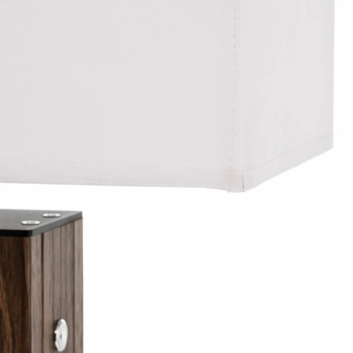 lampe__poser_elegance_dim_placage_noyer_blanc_2.webp Store BRITOP Lampe à poser Elegance, dim, placage noyer, blanc