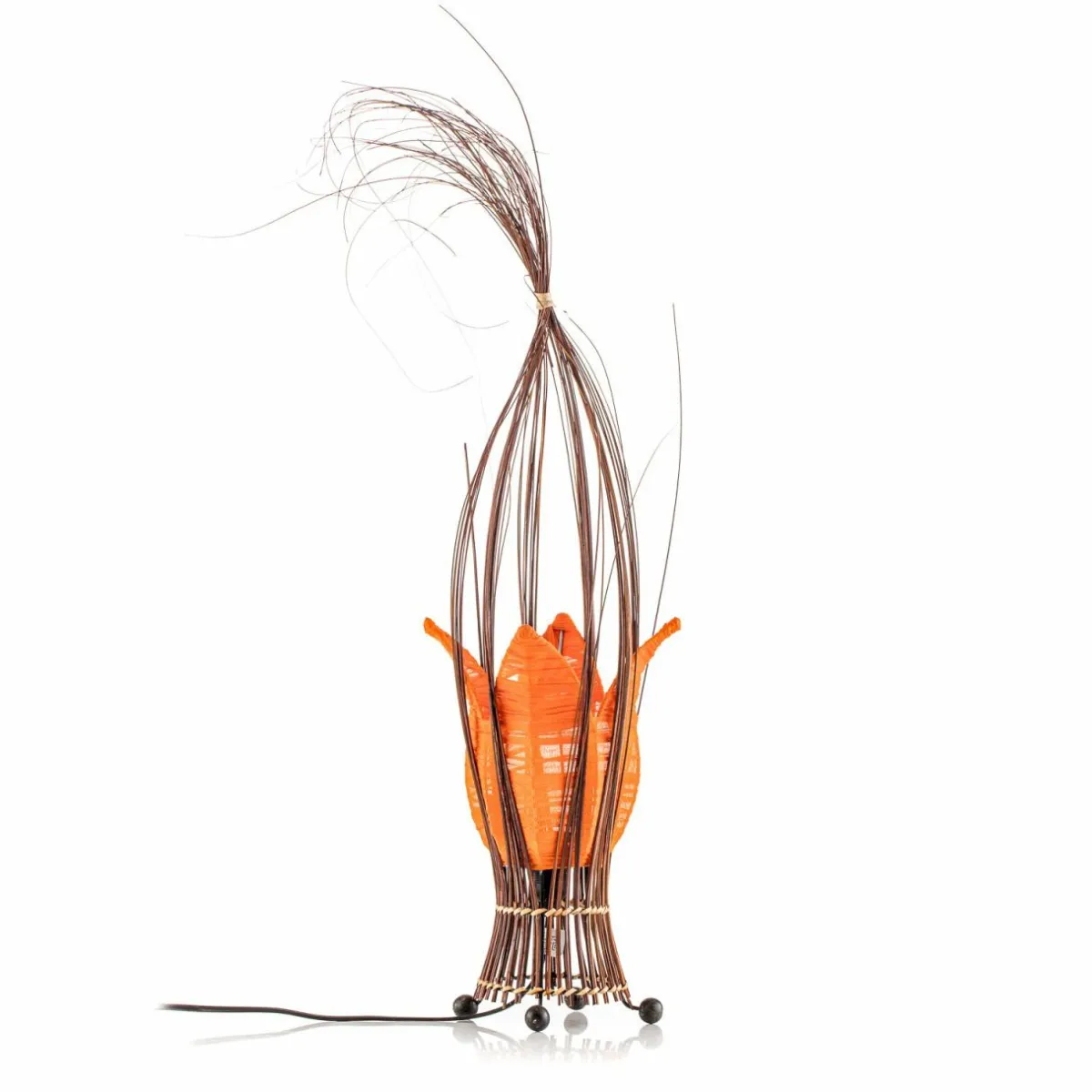 lampe__poser_elena_avec_abatjour_tissu_orange_1.webp Shop Woru Lampe à poser Elena avec abat-jour tissu, orange