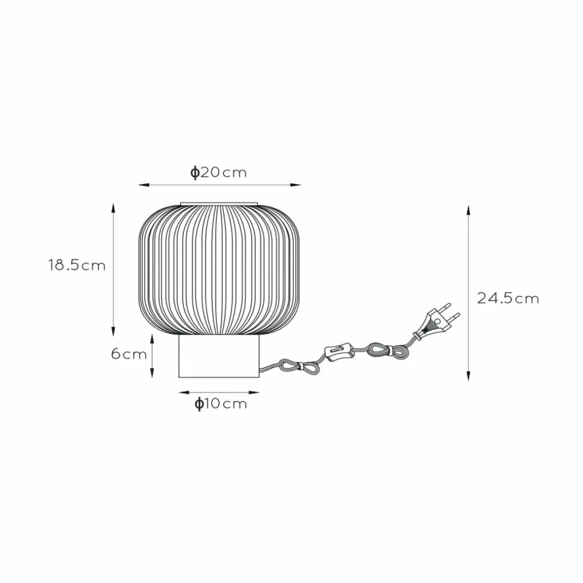 lampe__poser_en_verre_maloto_vertor___cm_e_0.webp Online Lucide Lampe à poser en verre Maloto, vert/or, Ø 20 cm, E27