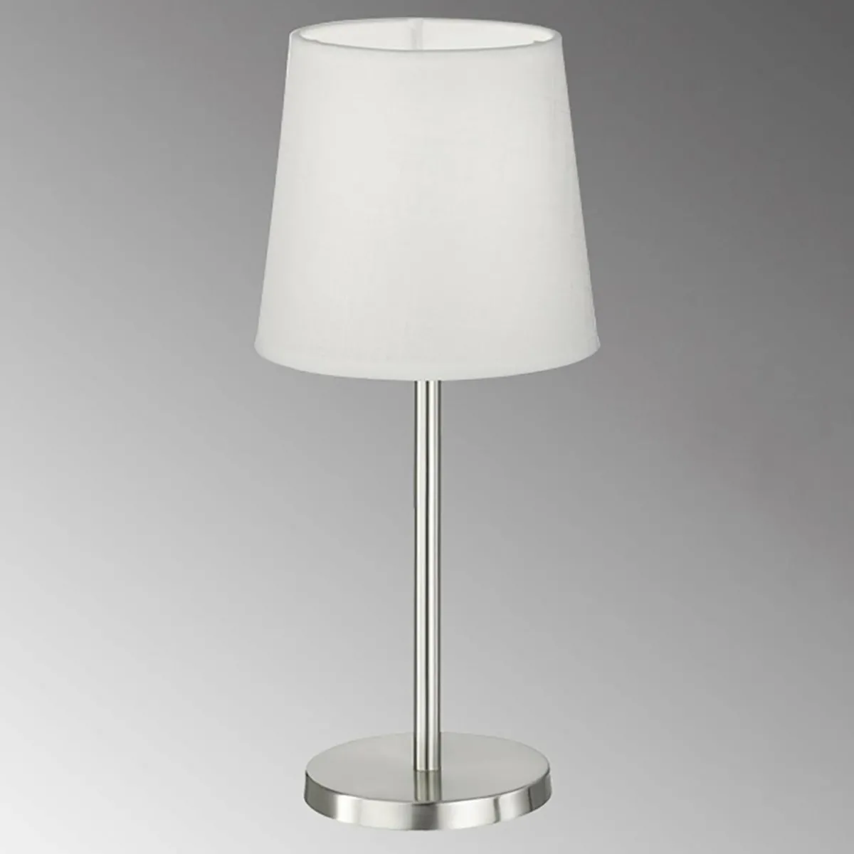 lampe__poser_eve_abatjour_tissu_nickel_matblanc_1.webp Outlet FH Lighting Lampe à poser Eve abat-jour tissu nickel mat/blanc