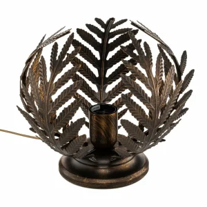 Store ONLI Lampe à poser Felce fougère bronze, hauteur 24 cm