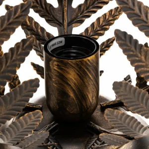 Store ONLI Lampe à poser Felce fougère bronze, hauteur 24 cm