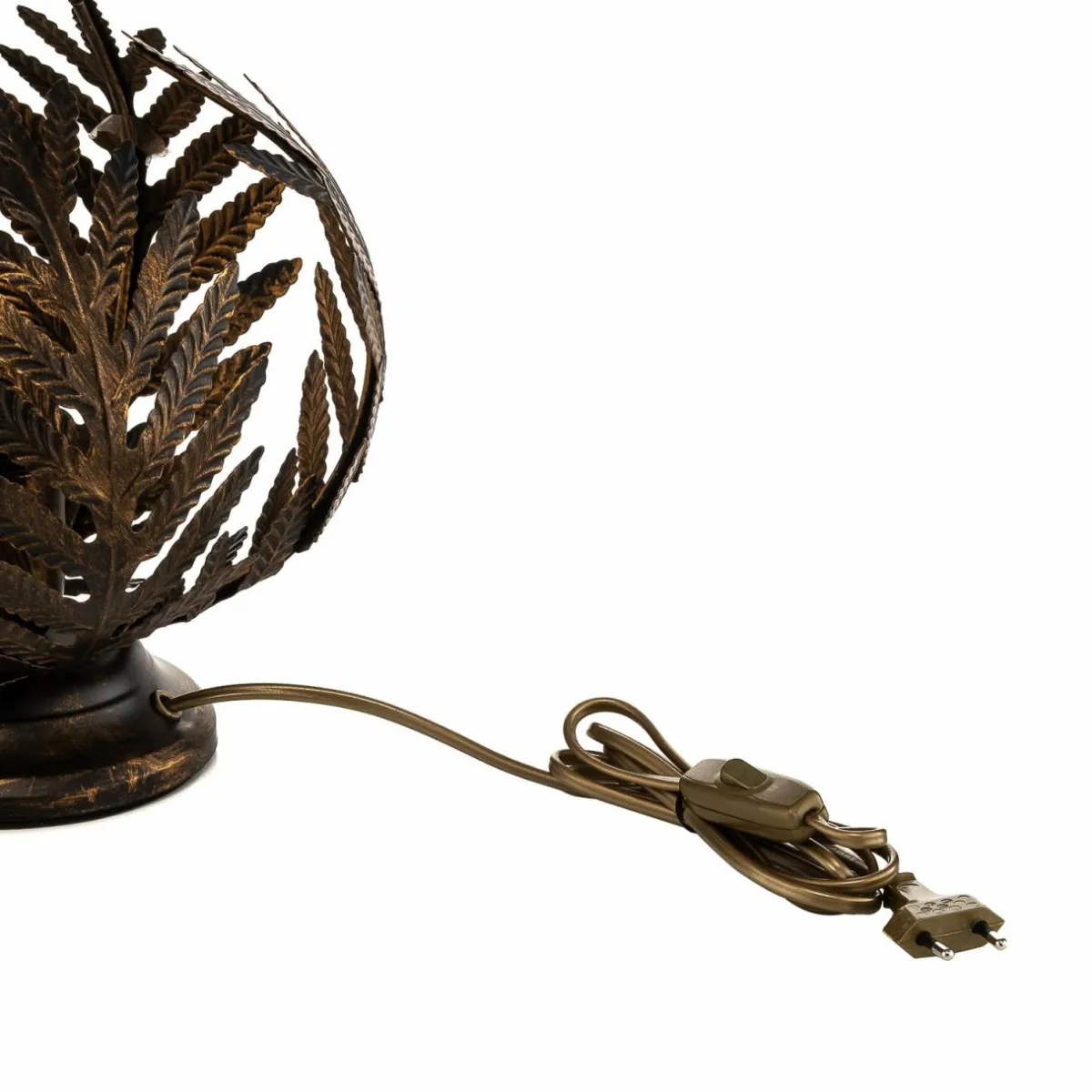 lampe__poser_felce_fougre_bronze_hauteur_cm_6.webp Store ONLI Lampe à poser Felce fougère bronze, hauteur 24 cm