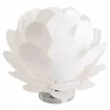 Online Näve Lampe à poser Fora en forme de fleur, blanche