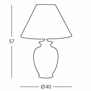 Discount austrolux Lampe à poser Giardino Lemone, Ø 40 cm