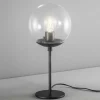 Outlet Metallux Lampe à poser Global Ø 20 cm noire