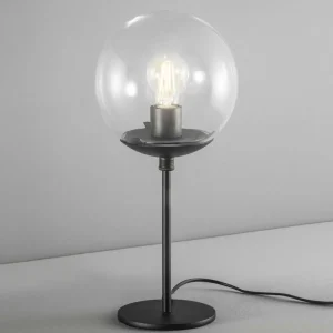 Outlet Metallux Lampe à poser Global Ø 20 cm noire