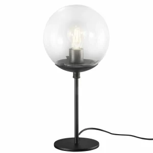 Outlet Metallux Lampe à poser Global Ø 20 cm noire