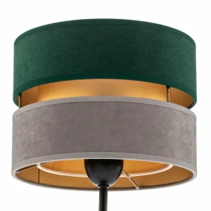 Shop Duolla Lampe à poser Golden Duo gris/vert/doré H 30cm
