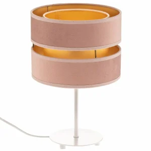New Duolla Lampe à poser Golden Duo h 30 cm rose clair/doré