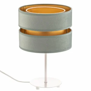 Fashion Duolla Lampe à poser Golden Duo h 30 cm vert/doré