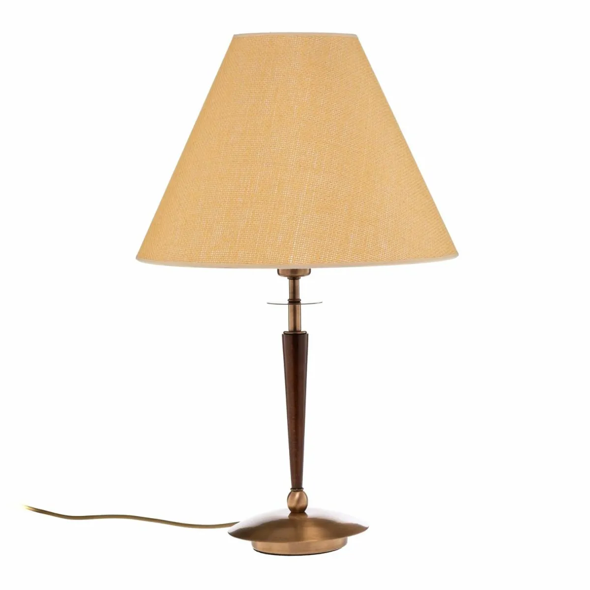 lampe__poser_hmleb_avec_abatjour_tissu_0.webp Flash Sale Avonni Lampe à poser HML-9009-1EB avec abat-jour tissu