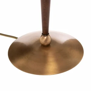Flash Sale Avonni Lampe à poser HML-9009-1EB avec abat-jour tissu
