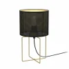Cheap Luminex Lampe à poser Kamil avec abat-jour métal perforé