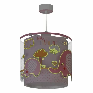 Sale Dalber Lampe à poser Little Éléphant, 1 lampe, rose