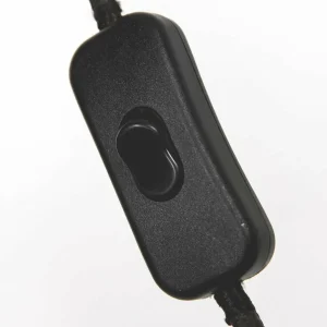 Best Sale Steinhauer Lampe à poser Lyons 3747ZW, tressage noir/naturel