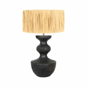 Clearance Steinhauer Lampe à poser Lyons 3748ZW, tressée Natur