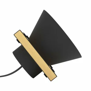 Online EGLO Lampe à poser Maccles en noir avec bois