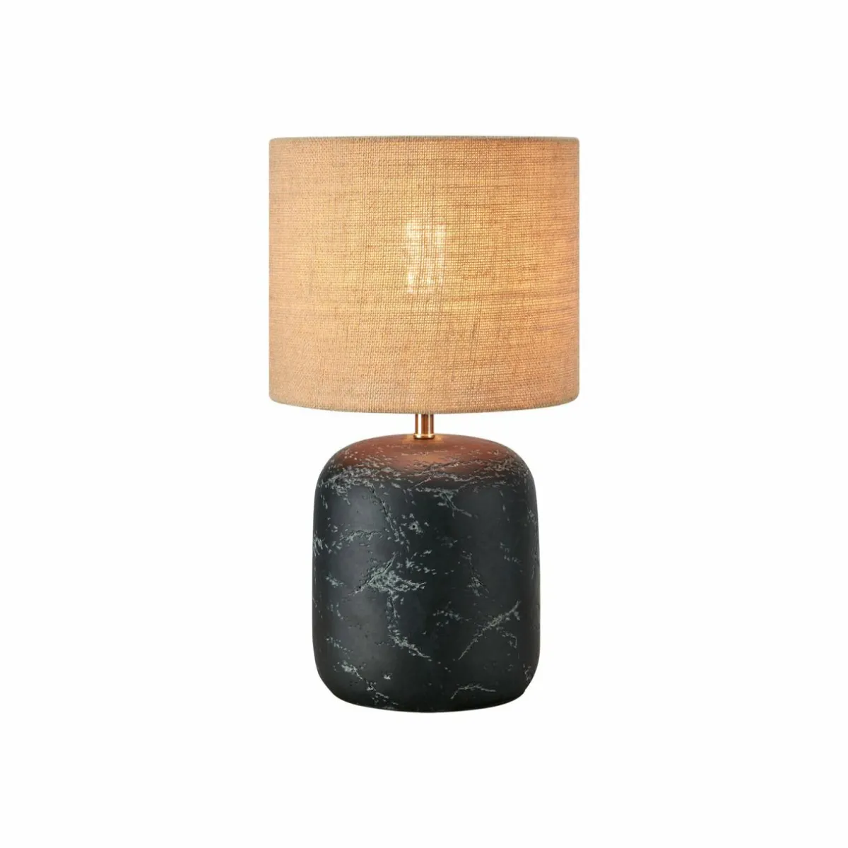 Outlet Markslöjd Lampe à poser Montagna, béton, jute, 45 cm
