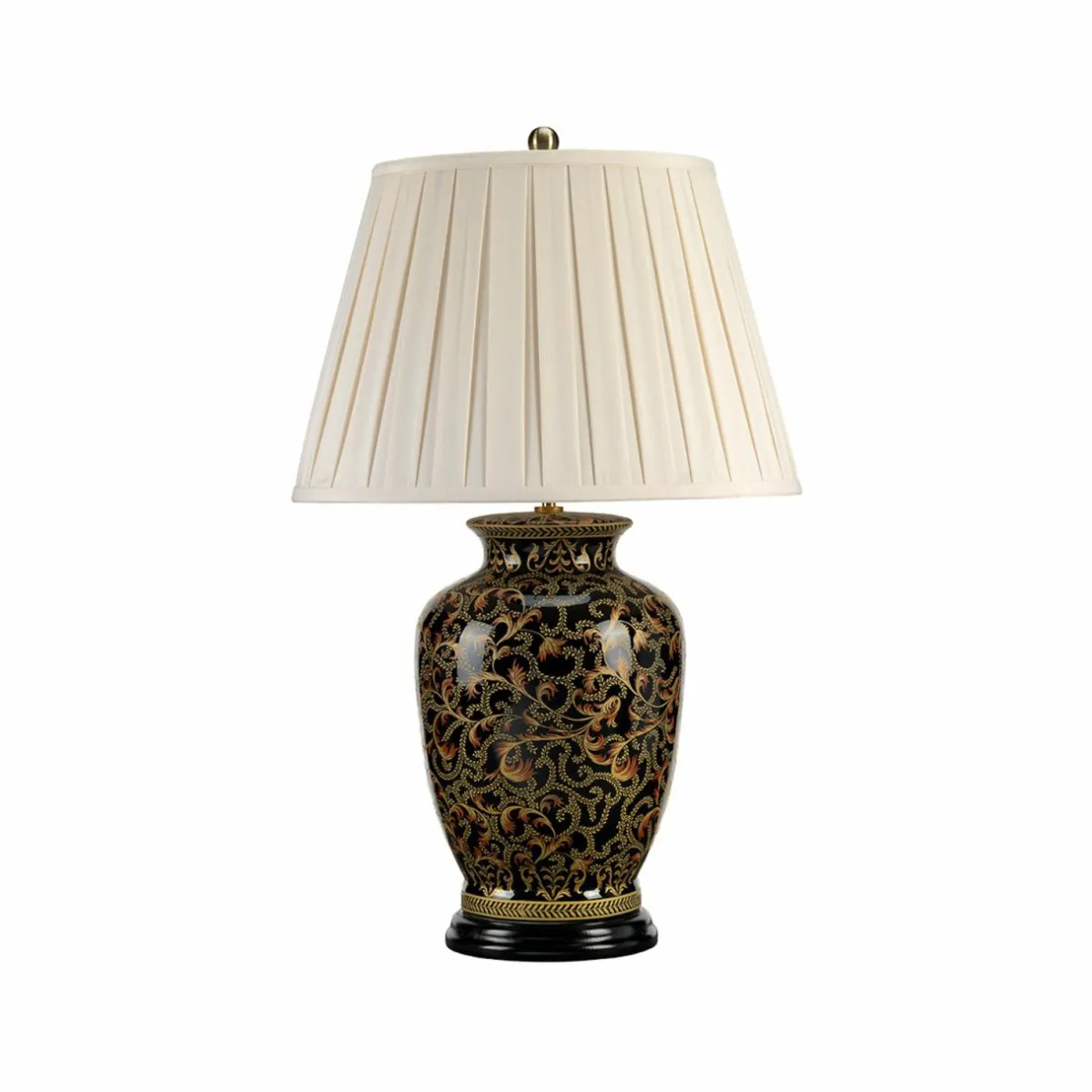 lampe__poser_morris_avec_pied_en_porcelaine_1.webp Cheap Elstead Lampe à poser Morris avec pied en porcelaine