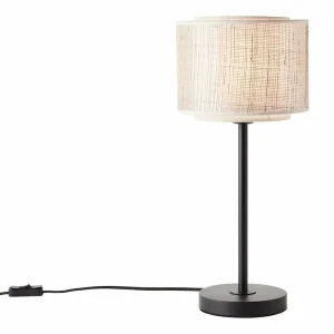 Best Brilliant Lampe à poser Odar avec bambou
