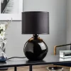 Best TK Lighting Lampe à poser Palla, Ø 20 cm, noir/or