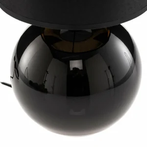 Best TK Lighting Lampe à poser Palla, Ø 20 cm, noir/or