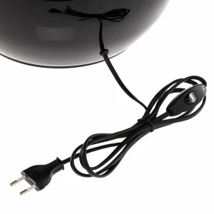 Outlet TK Lighting Lampe à poser Palla, Ø 36 cm, noir/or