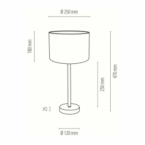 New BRITOP Lampe à poser Paon, Ø 25 cm, verte