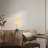 Store Briloner Lampe à poser Papper, couleur naturelle, raphia, hauteur 50 cm