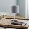 Hot Duolla Lampe à poser Pastell Roller H 30cm gris