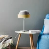 Fashion Duolla Lampe à poser Pastell Trio jaune/gris/gris H50cm