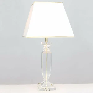 Best Sale ORION Lampe à poser Pokal avec cristaux, doré/crème