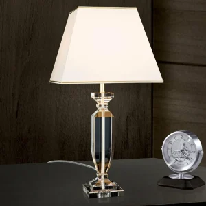 Best Sale ORION Lampe à poser Pokal avec cristaux, doré/crème