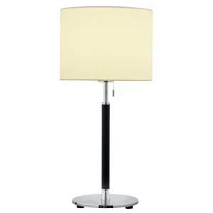 Clearance HELL Lampe à poser Pull, abat-jour tissu, 53 cm