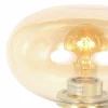 Discount Steinhauer Lampe à poser Reflexion, Ø 22 cm, couleur laiton, verre