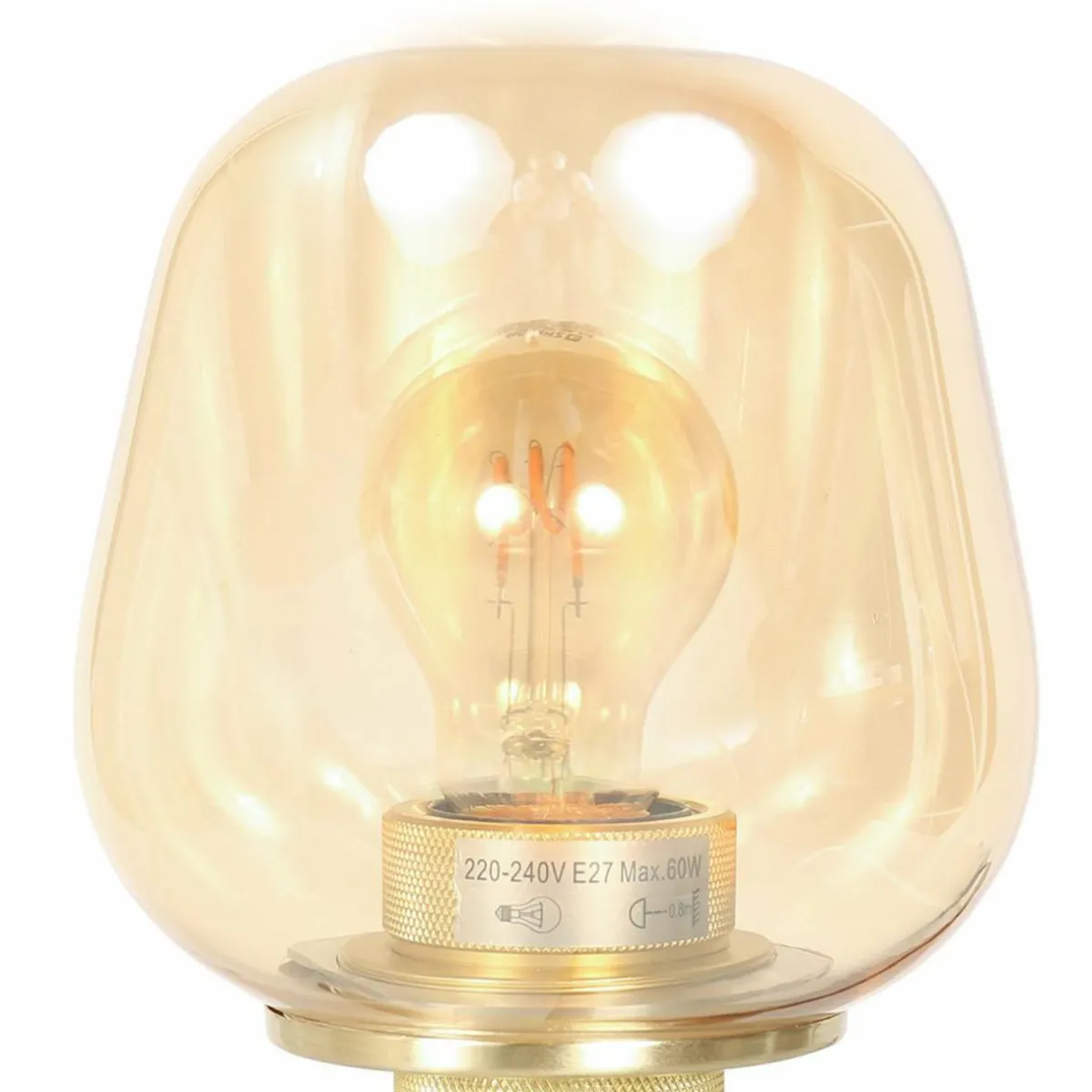 lampe__poser_reflexion___cm_couleur_laiton_verre_2.webp Best Steinhauer Lampe à poser Reflexion, Ø 14 cm, couleur laiton, verre