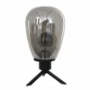 Clearance Steinhauer Lampe à poser Reflexion, Ø 15 cm, hauteur 28 cm, noir