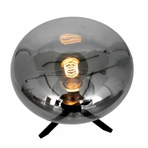 Clearance Steinhauer Lampe à poser Reflexion, Ø 22 cm, noir