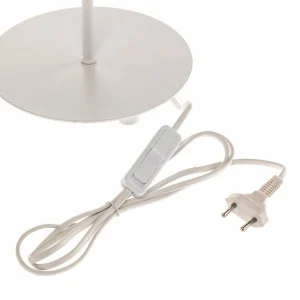 Discount Duolla Lampe à poser Roller, blanc/doré, hauteur 50 cm